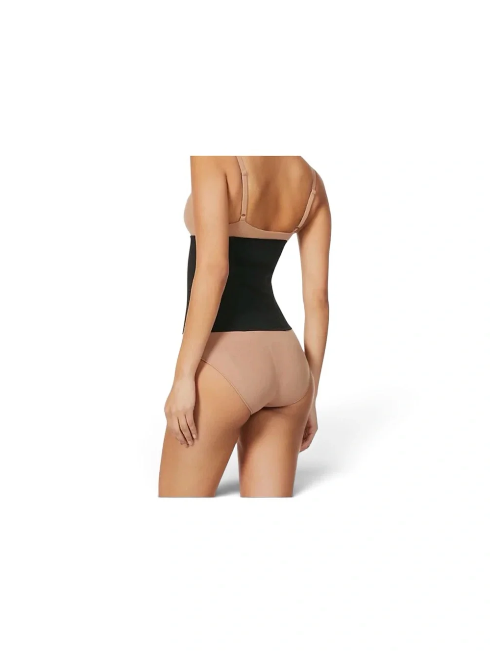 SKIMS Black (Onyx) Corset Waist Trainer, Size XS